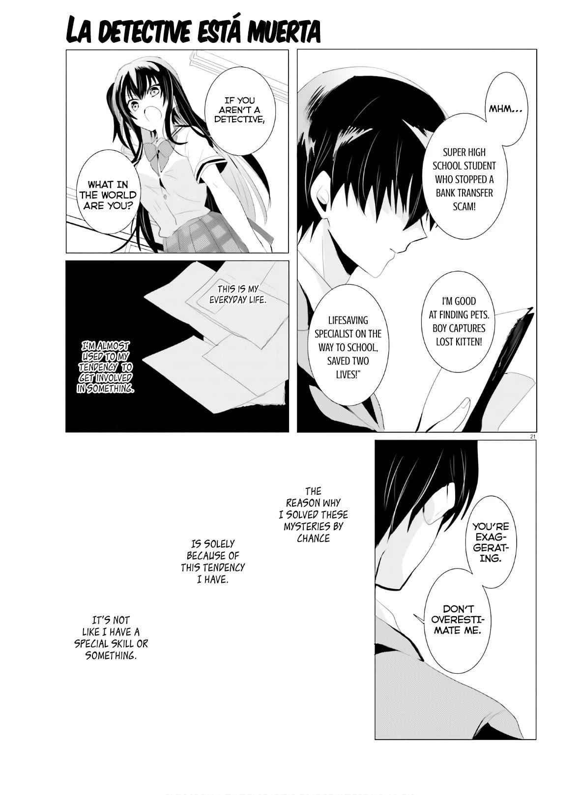 Tantei wa Mou, Shindeiru Chapter 1 21